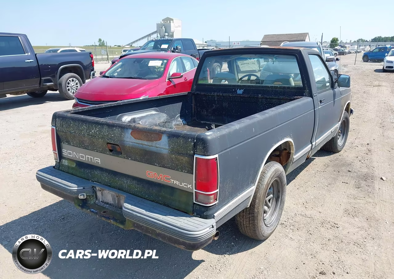 1992 GMC Sonoma VIN:1GTCS14R5N0511880 - 4