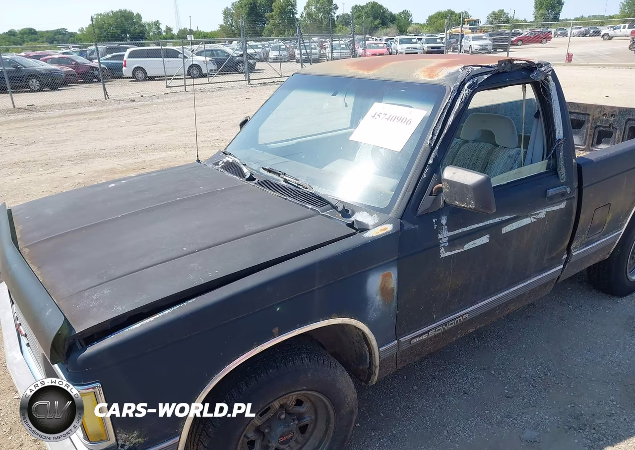 1992 GMC Sonoma VIN:1GTCS14R5N0511880 - 6