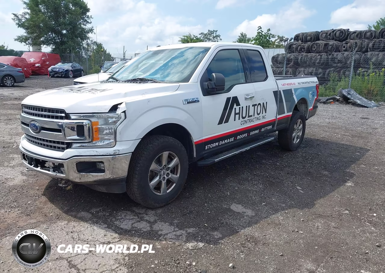 2018 Ford F-150 Xlt VIN:1FTFX1E52JKC43895 - 2
