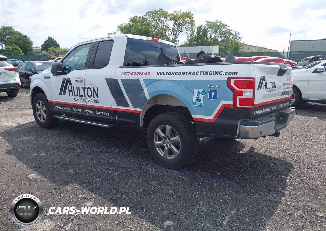 2018 Ford F-150 Xlt VIN:1FTFX1E52JKC43895 - 3