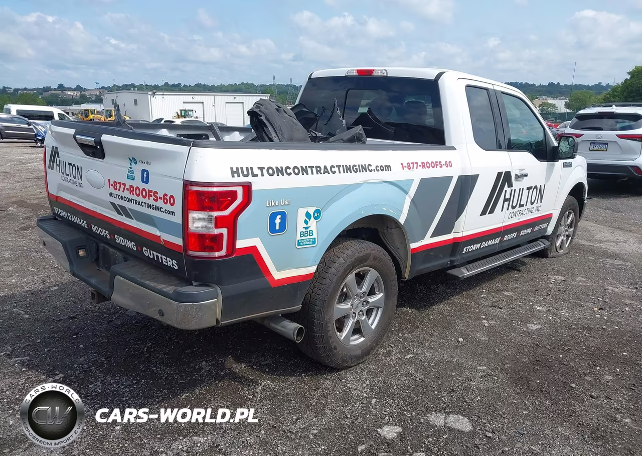 2018 Ford F-150 Xlt VIN:1FTFX1E52JKC43895 - 4