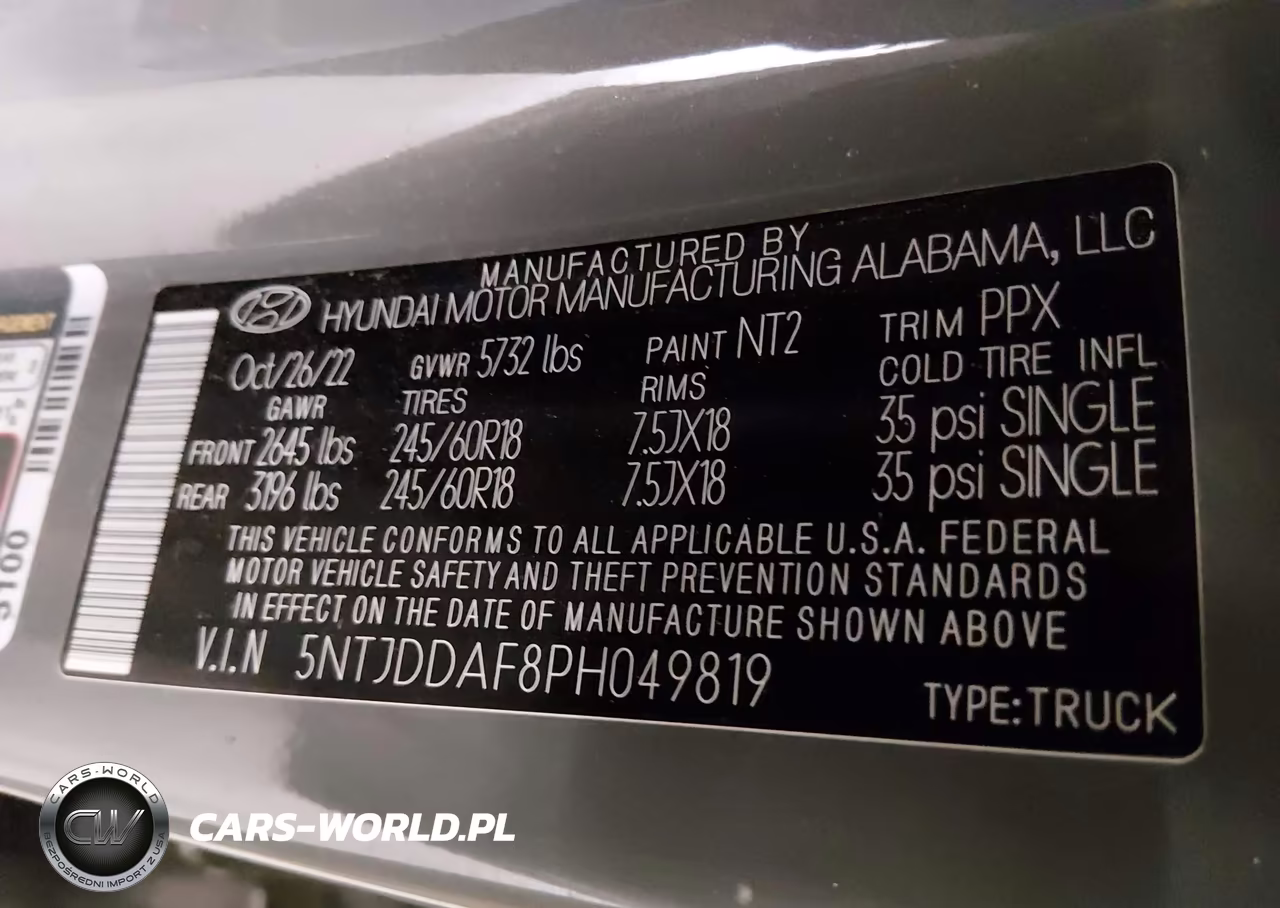 2023 Hyundai Santa Cruz Sel Premium VIN:5NTJDDAF8PH049819 - 9