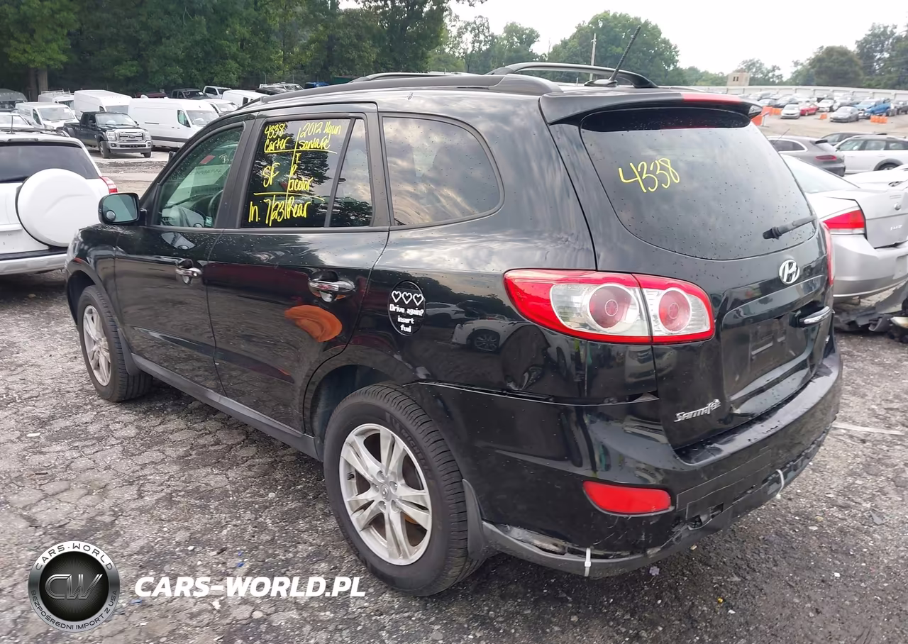 2012 Hyundai Santa Fe Limited VIN:5XYZK3AB6CG111900 - 3