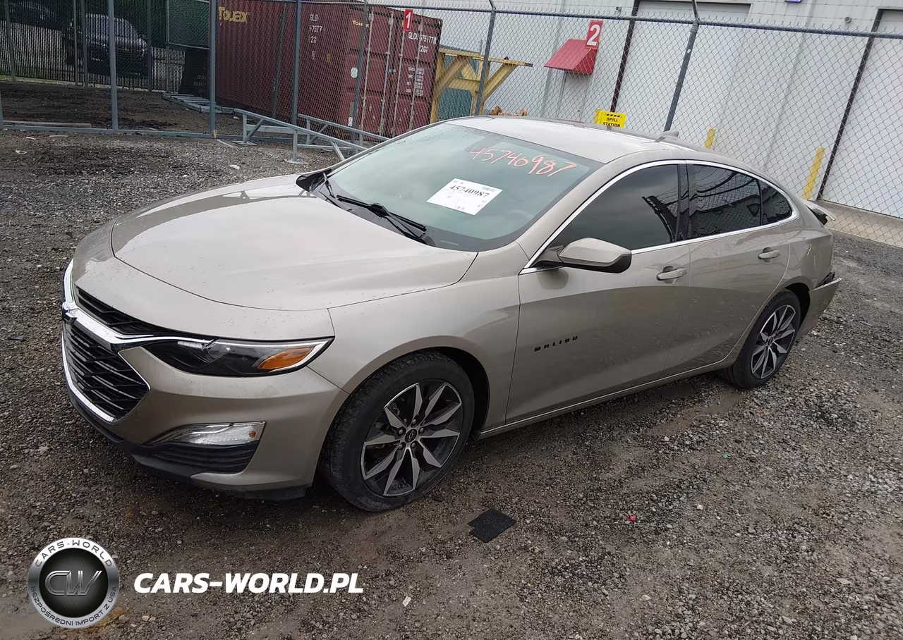 2022 Chevrolet Malibu Fwd Rs VIN:1G1ZG5ST5NF195307 - 2
