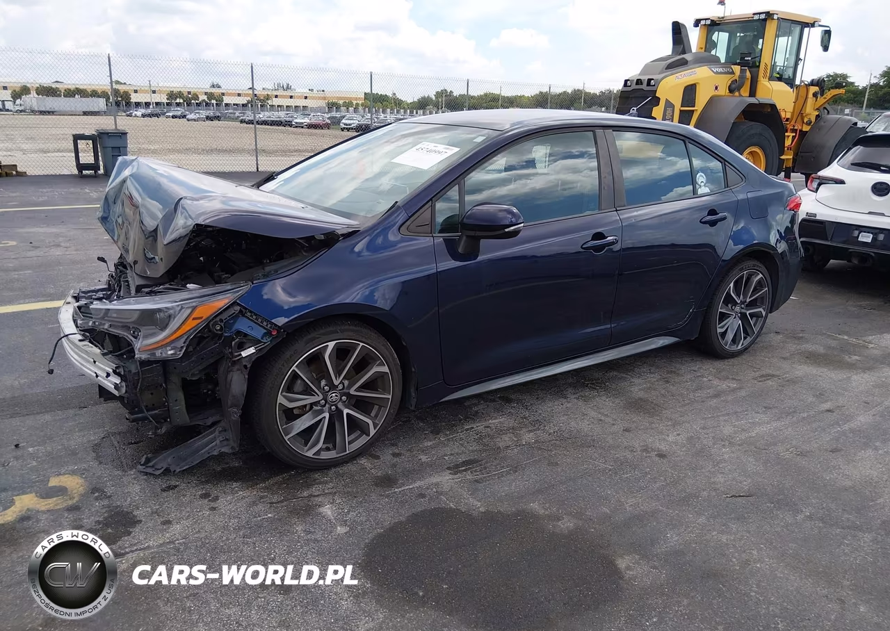 2020 Toyota Corolla Se VIN:5YFS4RCE7LP016022 - 2