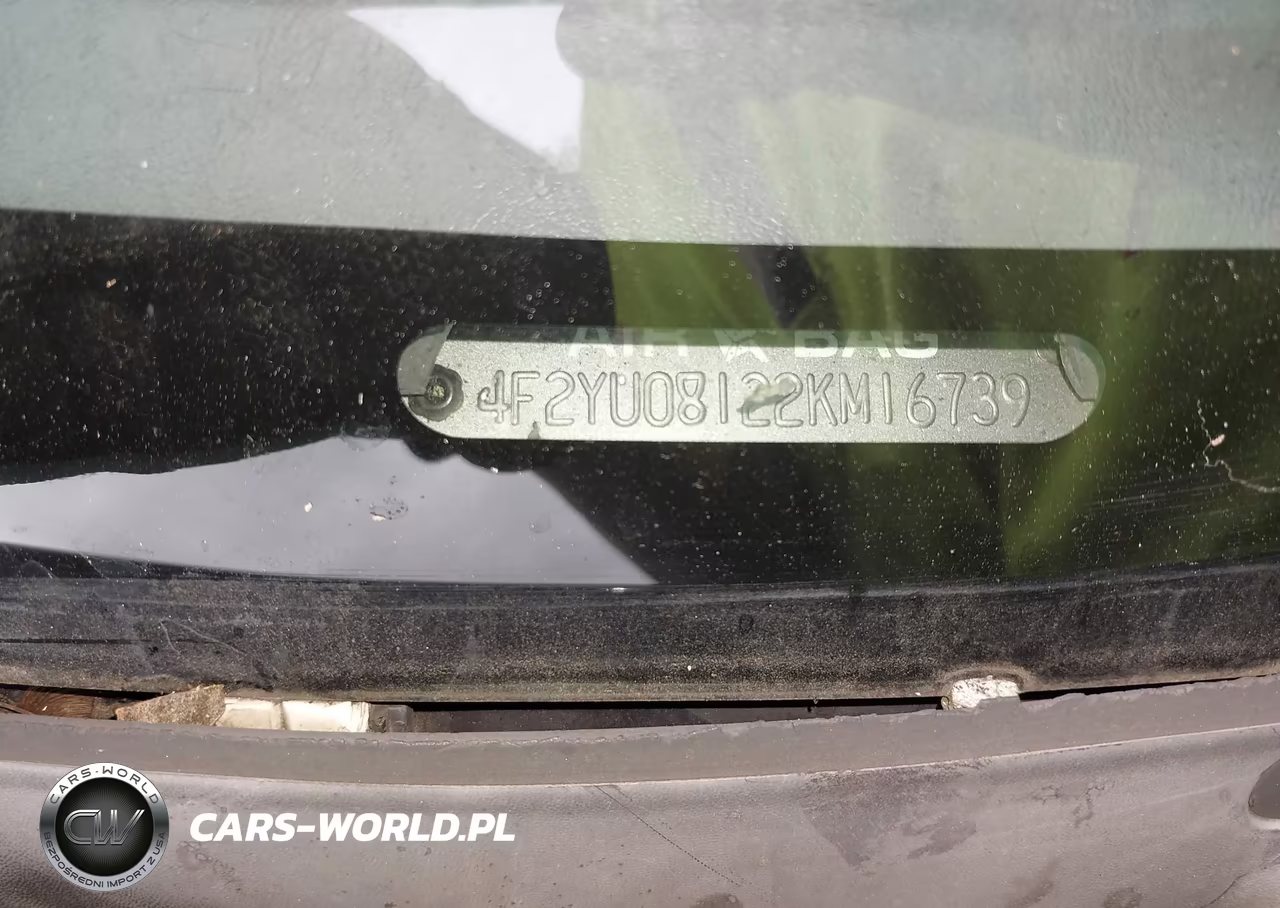 2002 Mazda Tribute Es V6-Lx V6 VIN:4F2YU08122KM16739 - 9