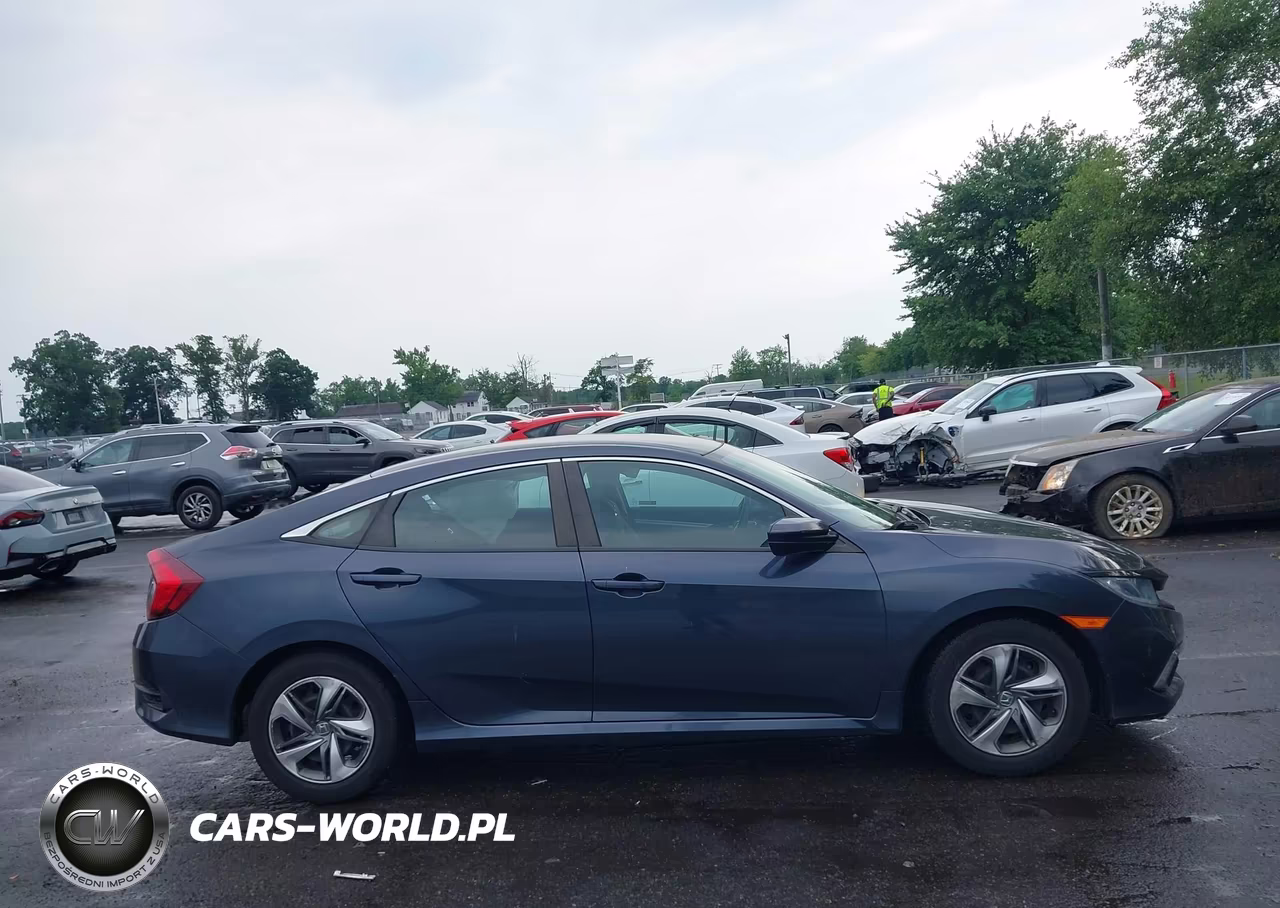 2019 Honda Civic Lx VIN:2HGFC2F65KH549024 - 13