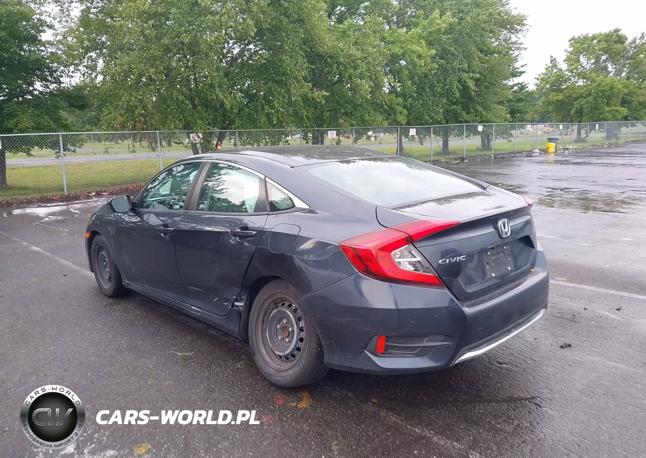 2019 Honda Civic Lx VIN:2HGFC2F65KH549024 - 3