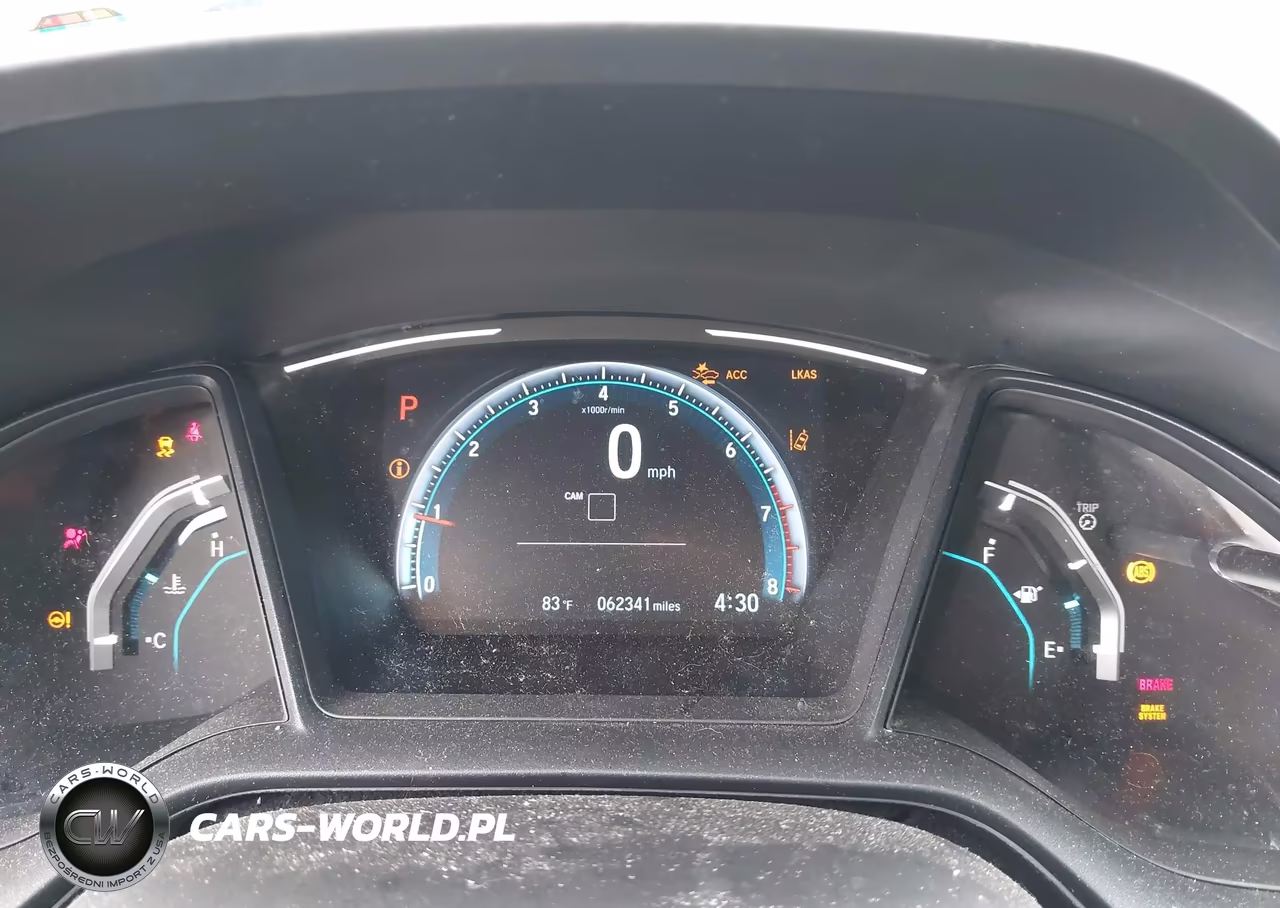 2019 Honda Civic Lx VIN:2HGFC2F65KH549024 - 7
