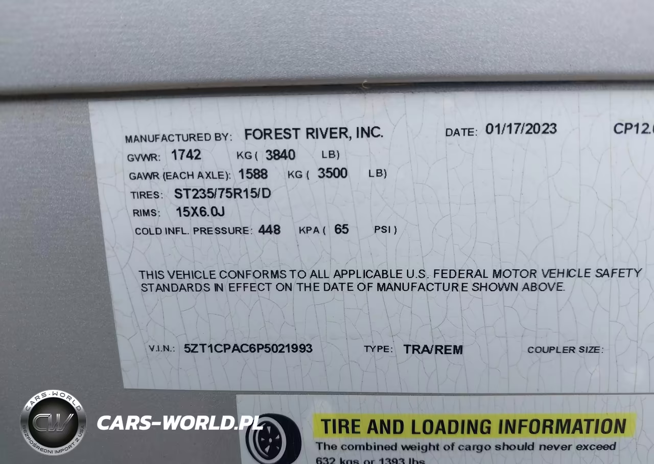 2023 Coachmen Other VIN:5ZT1CPAC6P5021993 - 8