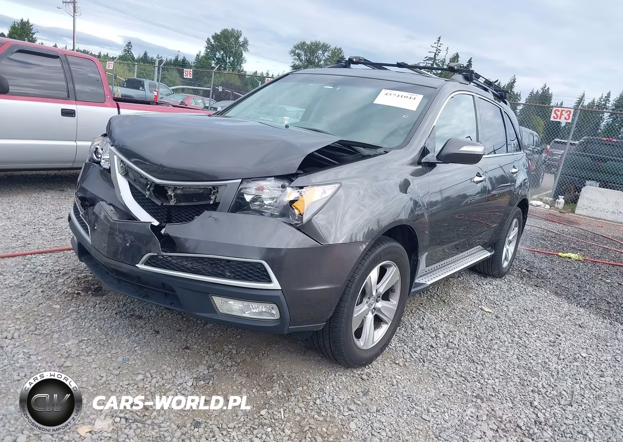 2011 Acura Mdx Technology Package VIN:2HNYD2H42BH502429 - 2