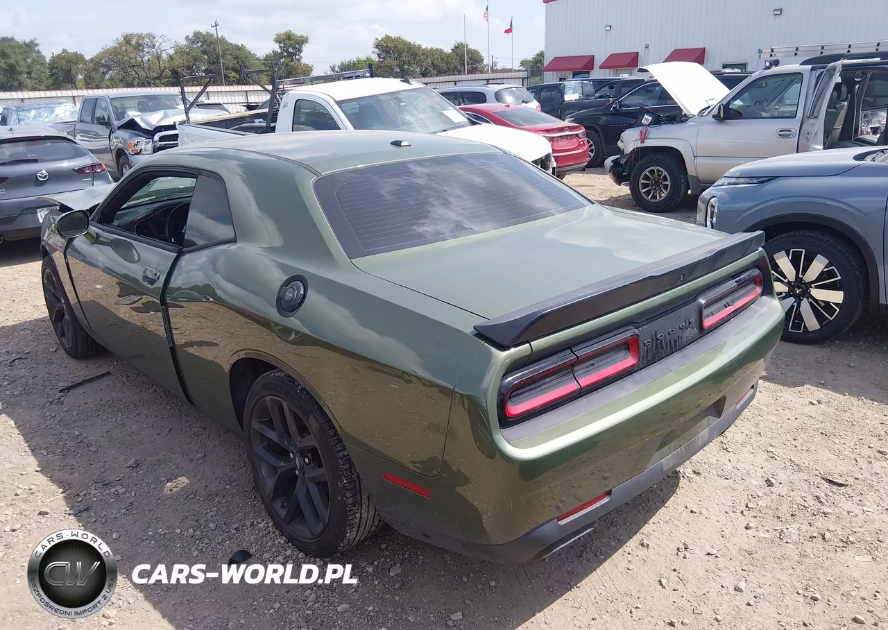 2022 Dodge Challenger Sxt VIN:2C3CDZAG3NH223691 - 3