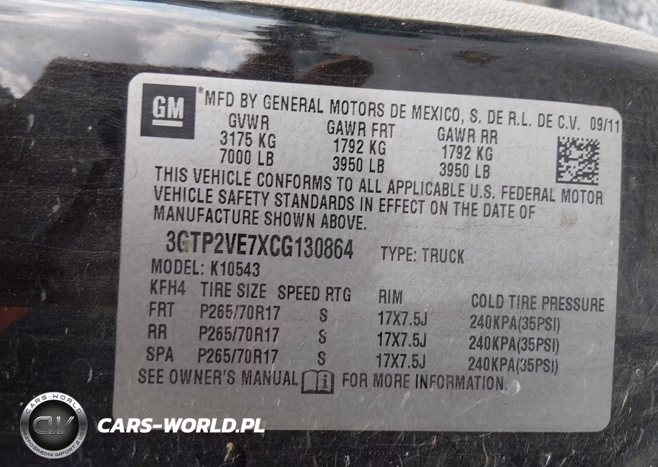 2012 GMC Sierra 1500 Sle VIN:3GTP2VE7XCG130864 - 9