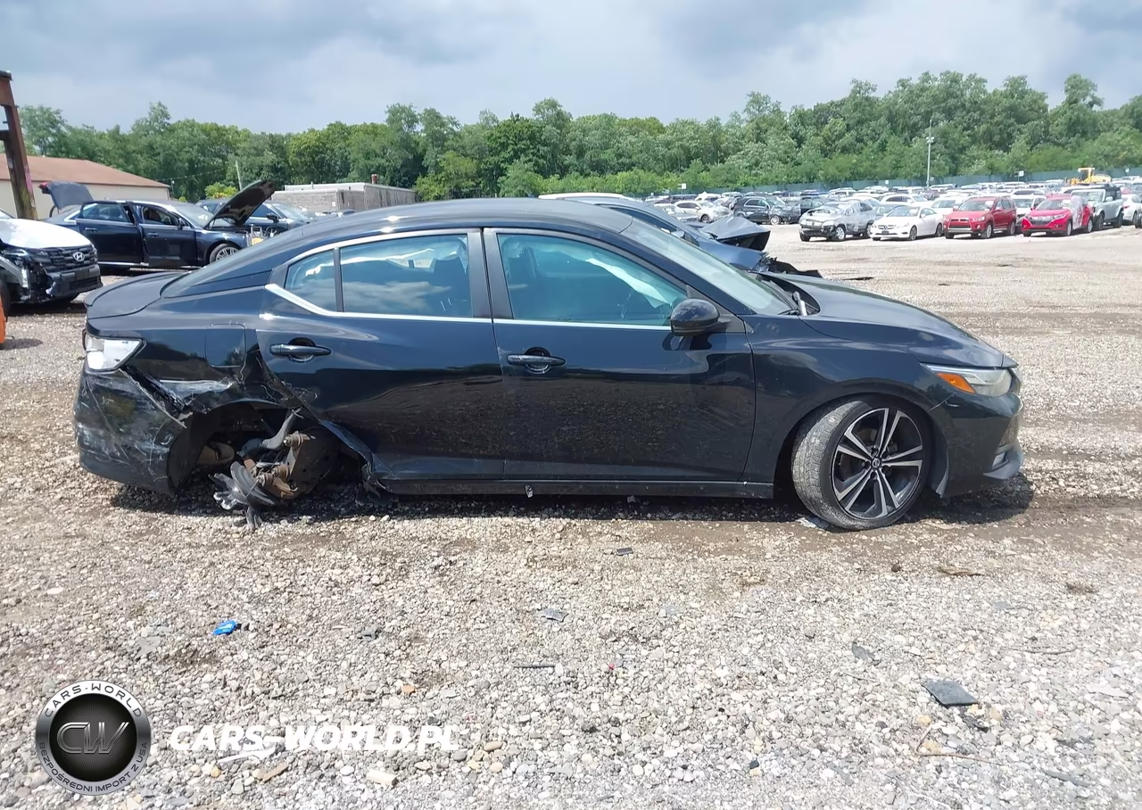 2021 Nissan Sentra Sr Xtronic Cvt VIN:3N1AB8DV0MY312577 - 13