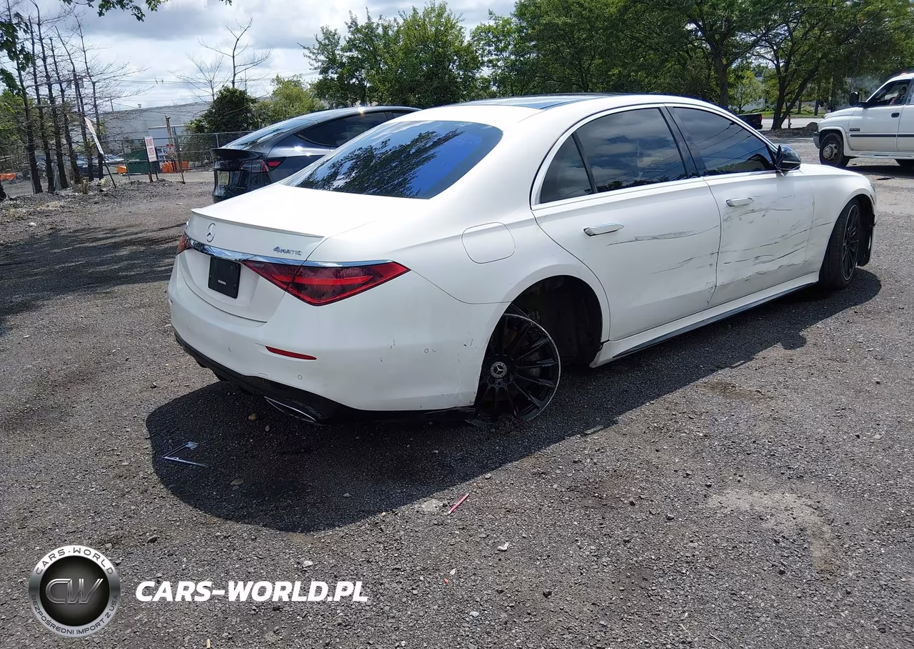 2022 Mercedes-Benz S 580 4Matic VIN:W1K6G7GB7NA125736 - 4