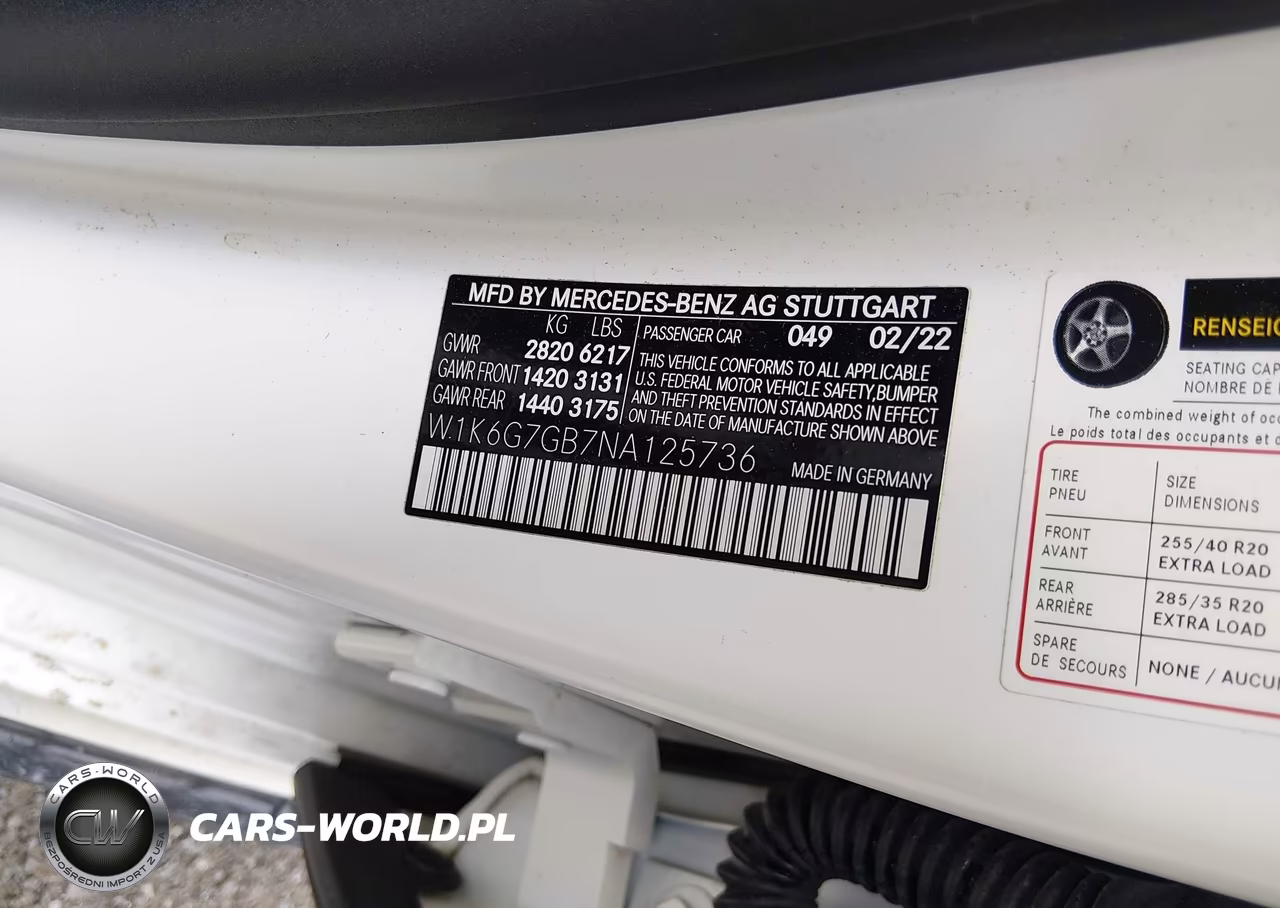 2022 Mercedes-Benz S 580 4Matic VIN:W1K6G7GB7NA125736 - 9