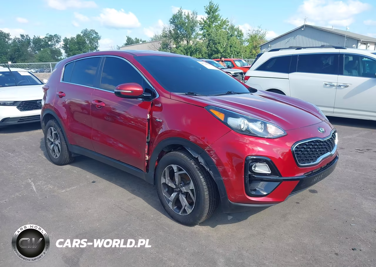 2021 Kia Sportage Lx VIN:KNDPMCAC2M7845460 - 1