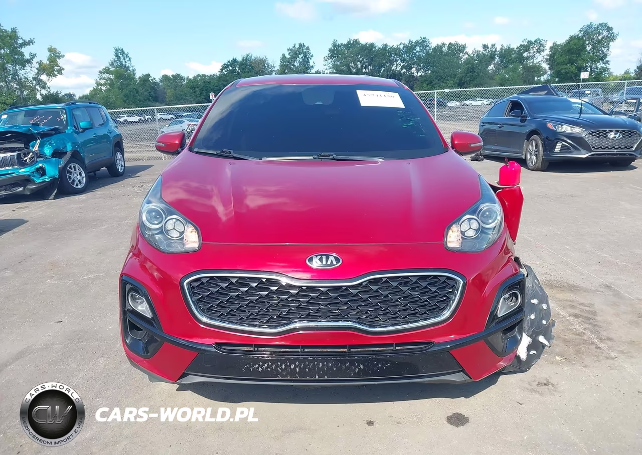 2021 Kia Sportage Lx VIN:KNDPMCAC2M7845460 - 12