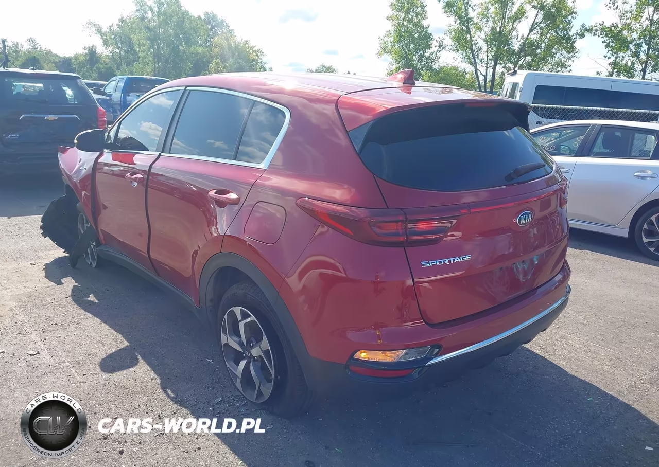 2021 Kia Sportage Lx VIN:KNDPMCAC2M7845460 - 3