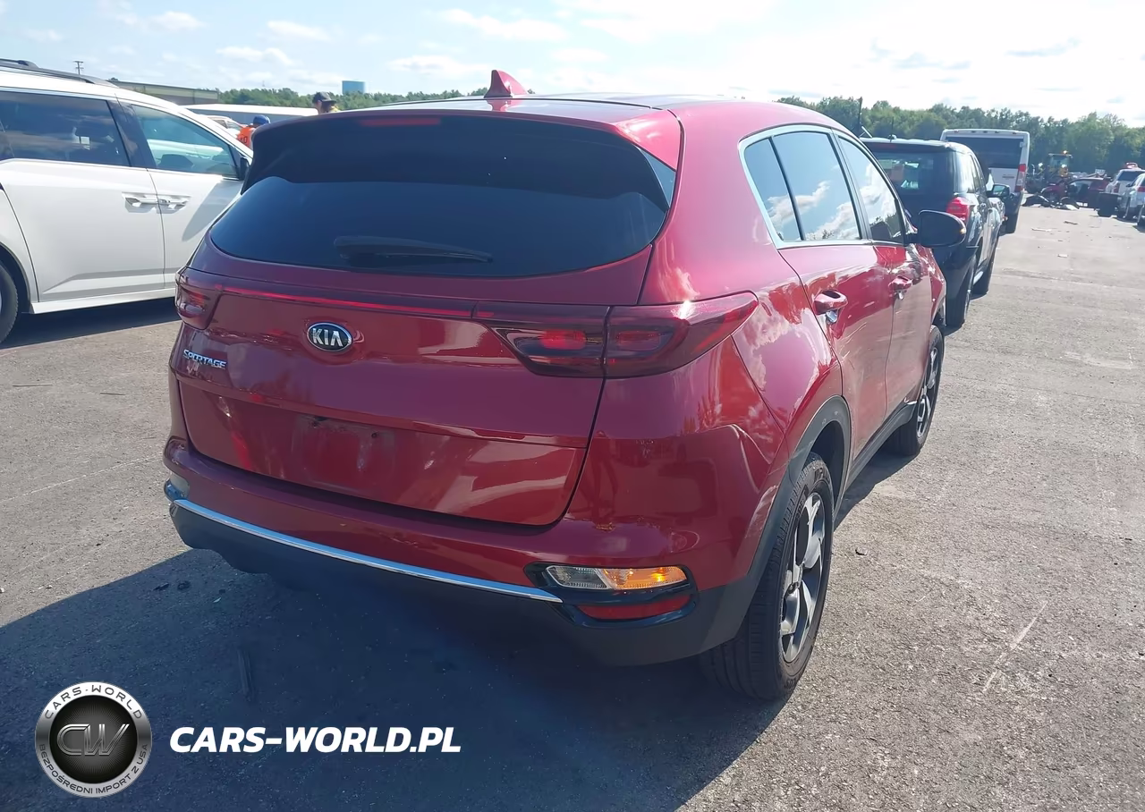 2021 Kia Sportage Lx VIN:KNDPMCAC2M7845460 - 4