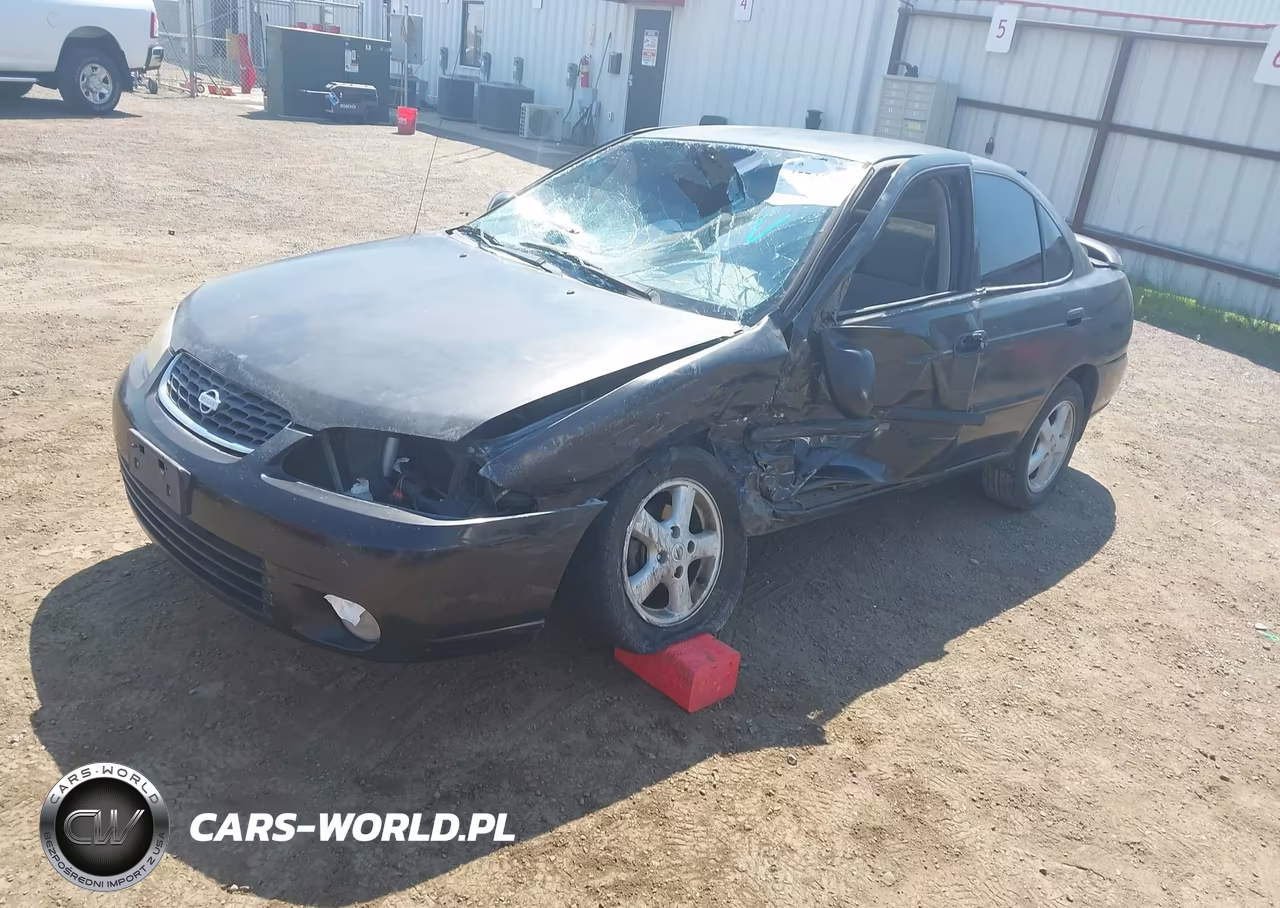 2002 Nissan Sentra Gxe VIN:3N1CB51D92L683931 - 2