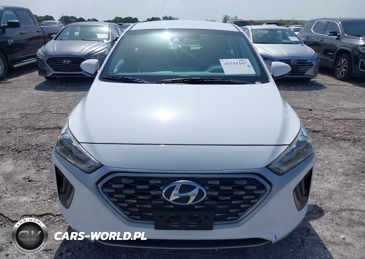 2020 Hyundai Ioniq Hybrid Blue VIN:KMHC65LC6LU235252 - 12