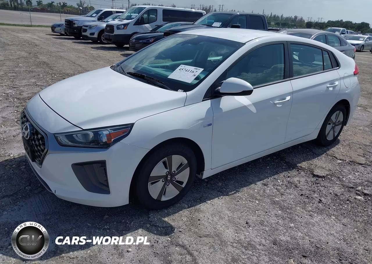 2020 Hyundai Ioniq Hybrid Blue VIN:KMHC65LC6LU235252 - 2