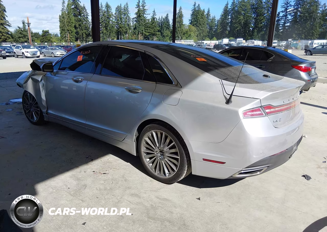 2014 Lincoln Mkz Hybrid VIN:3LN6L2LU8ER805551 - 3