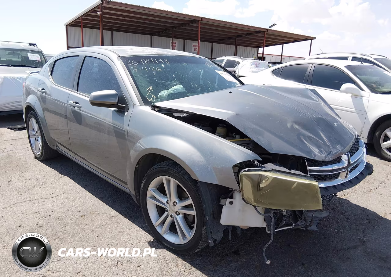 2012 Dodge Avenger Sxt Plus VIN:1C3CDZEG1CN112748 - 1