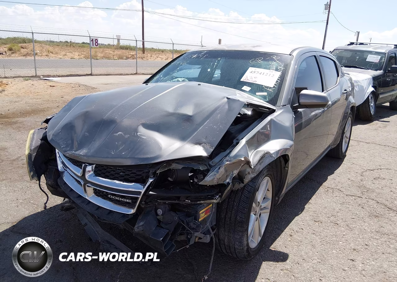 2012 Dodge Avenger Sxt Plus VIN:1C3CDZEG1CN112748 - 2