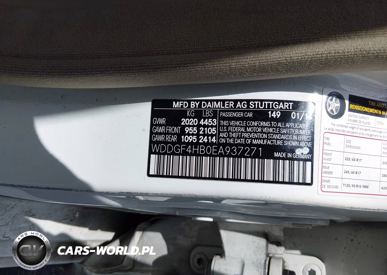 2014 Mercedes-Benz C 250 Sport VIN:WDDGF4HB0EA937271 - 9