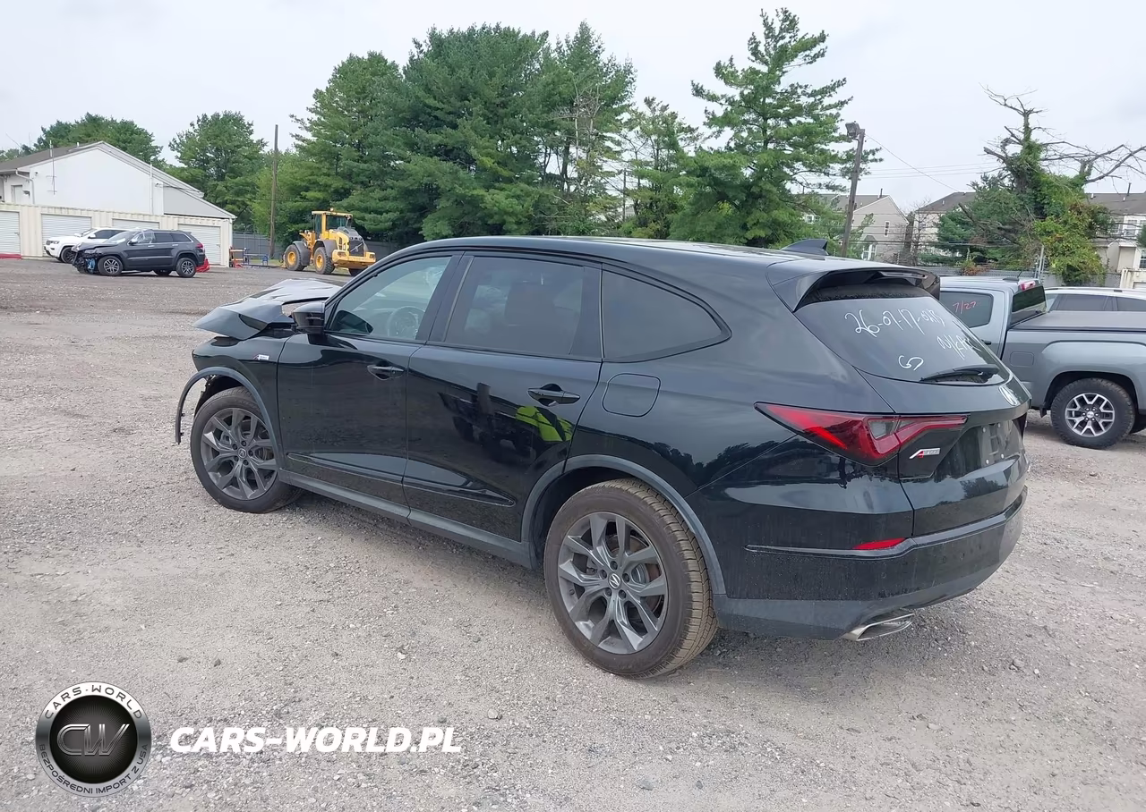 2022 Acura Mdx A-Spec Package VIN:5J8YE1H00NL016110 - 3