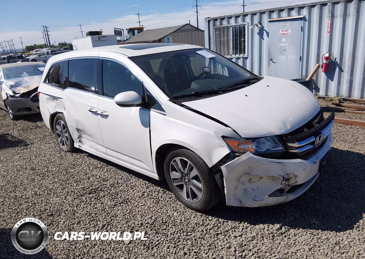 2015 Honda Odyssey Touring-Touring Elite VIN:5FNRL5H97FB016821 - 1