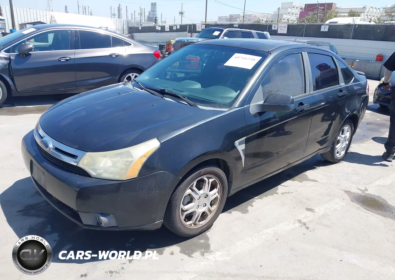2008 Ford Focus Se-Ses VIN:1FAHP35N88W170304 - 2