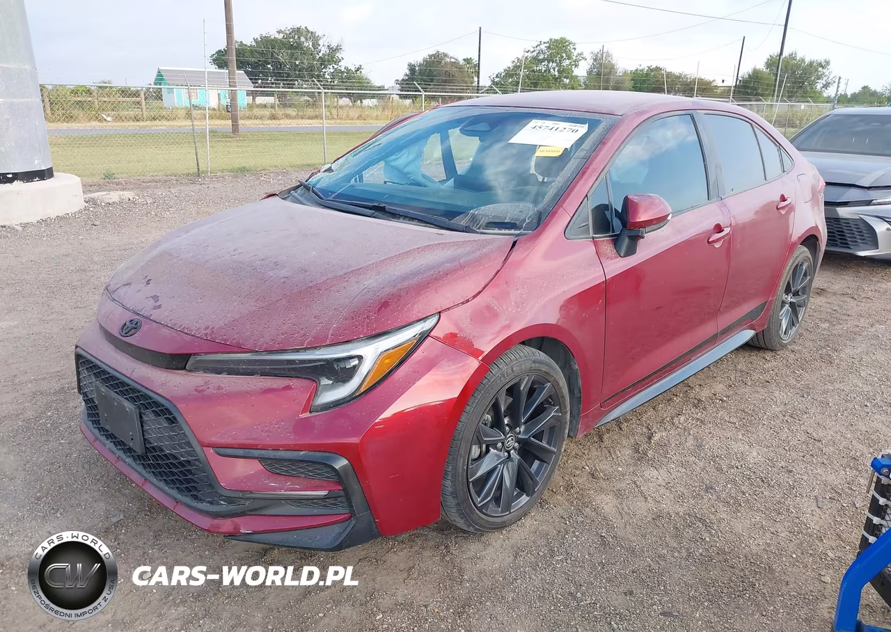 2025 Toyota Corolla Se VIN:5YFS4MCE0SP228357 - 2