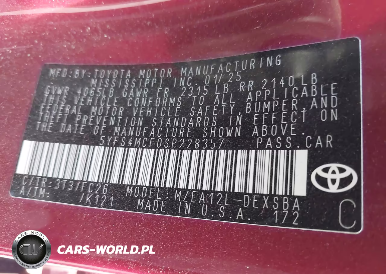 2025 Toyota Corolla Se VIN:5YFS4MCE0SP228357 - 9