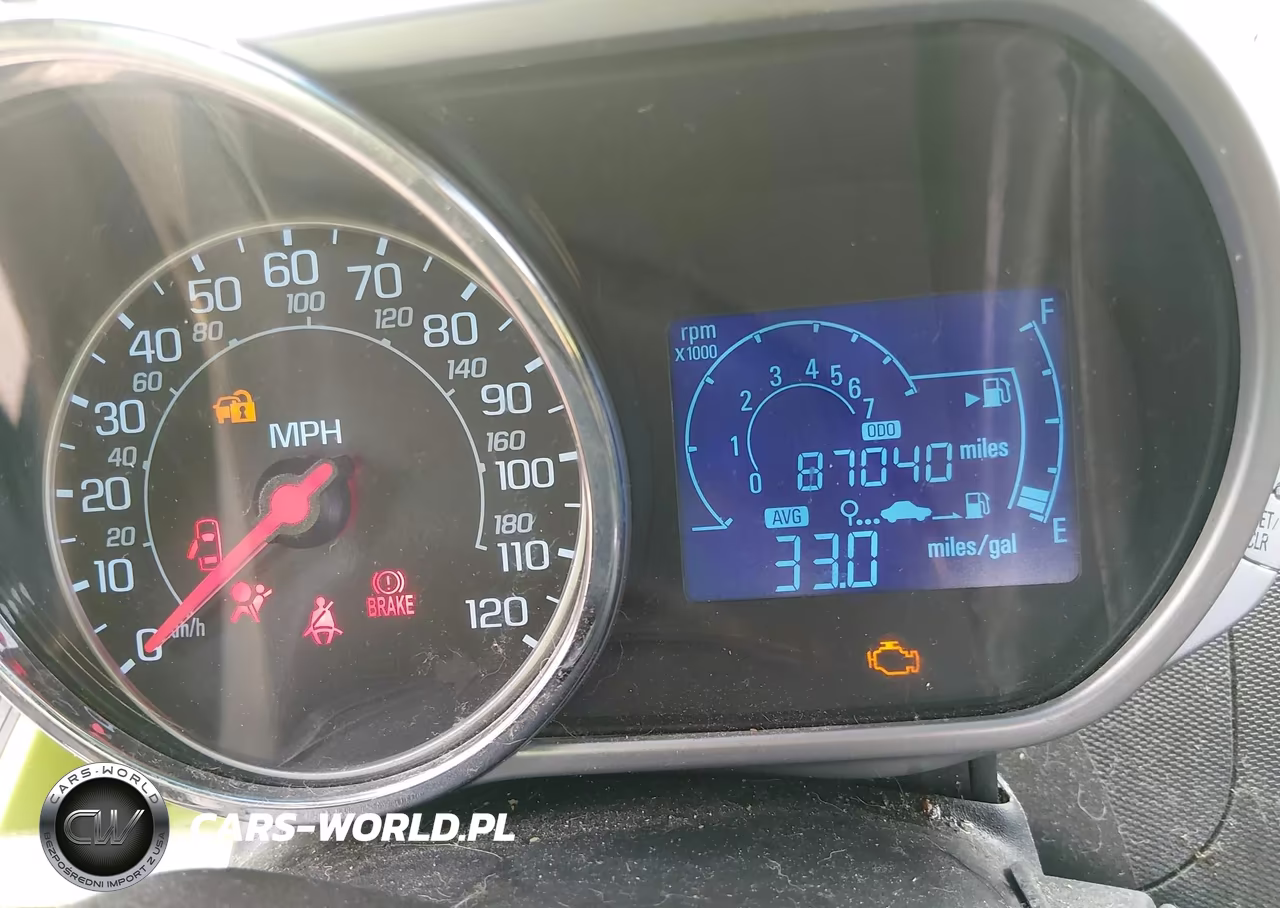 2013 Chevrolet Spark 1Lt Auto VIN:KL8CD6S93DC627823 - 7