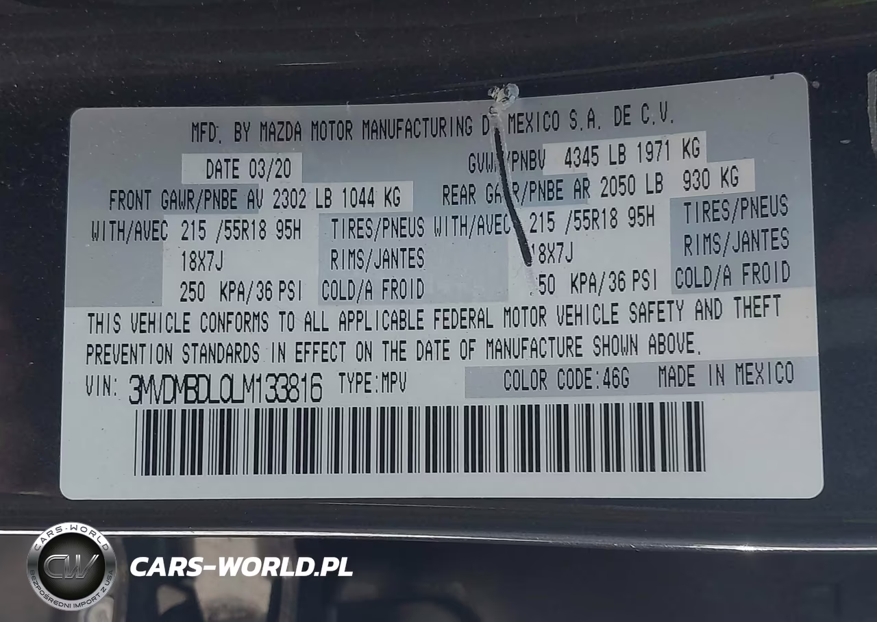 2020 Mazda Cx-30 Preferred Package VIN:3MVDMBDL0LM133816 - 9