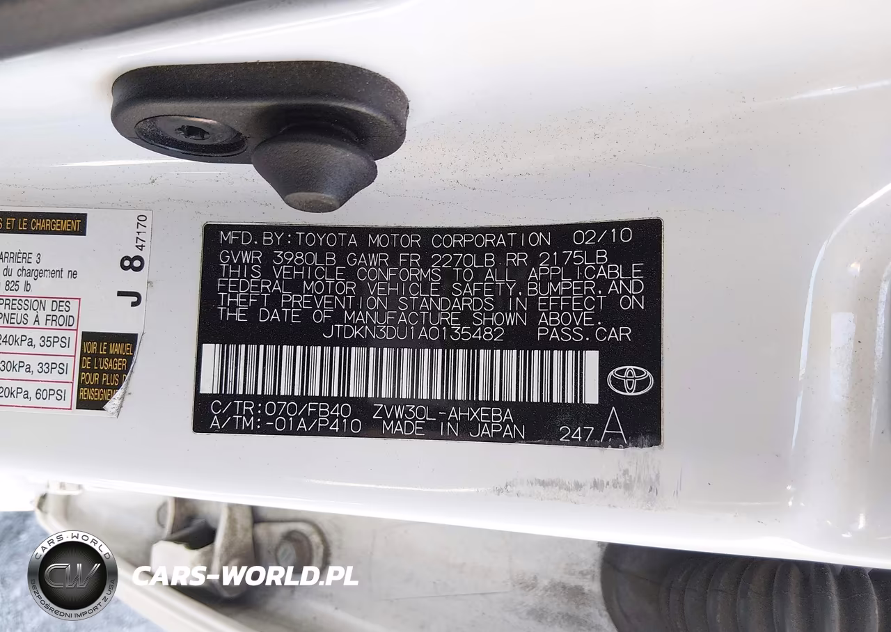 2010 Toyota Prius Iii VIN:JTDKN3DU1A0135482 - 9