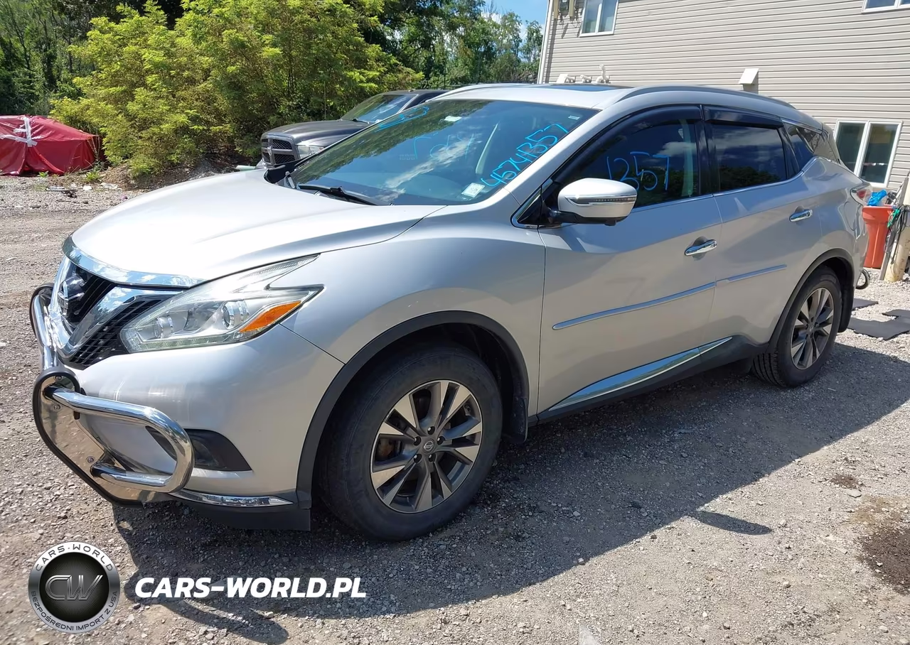 2016 Nissan Murano Sl VIN:5N1AZ2MH1GN146146 - 2