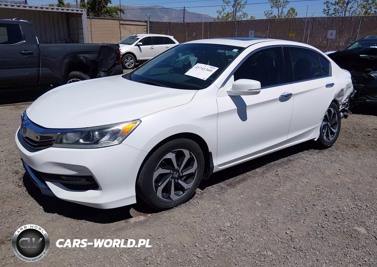 2016 Honda Accord Ex-L V-6 VIN:1HGCR3F85GA006187 - 2