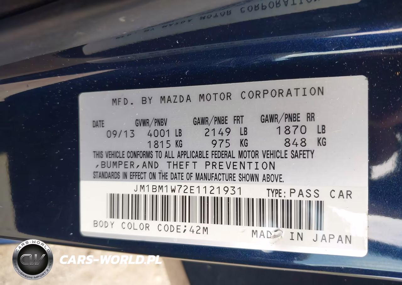 2014 Mazda Mazda3 I Grand Touring VIN:JM1BM1W72E1121931 - 9