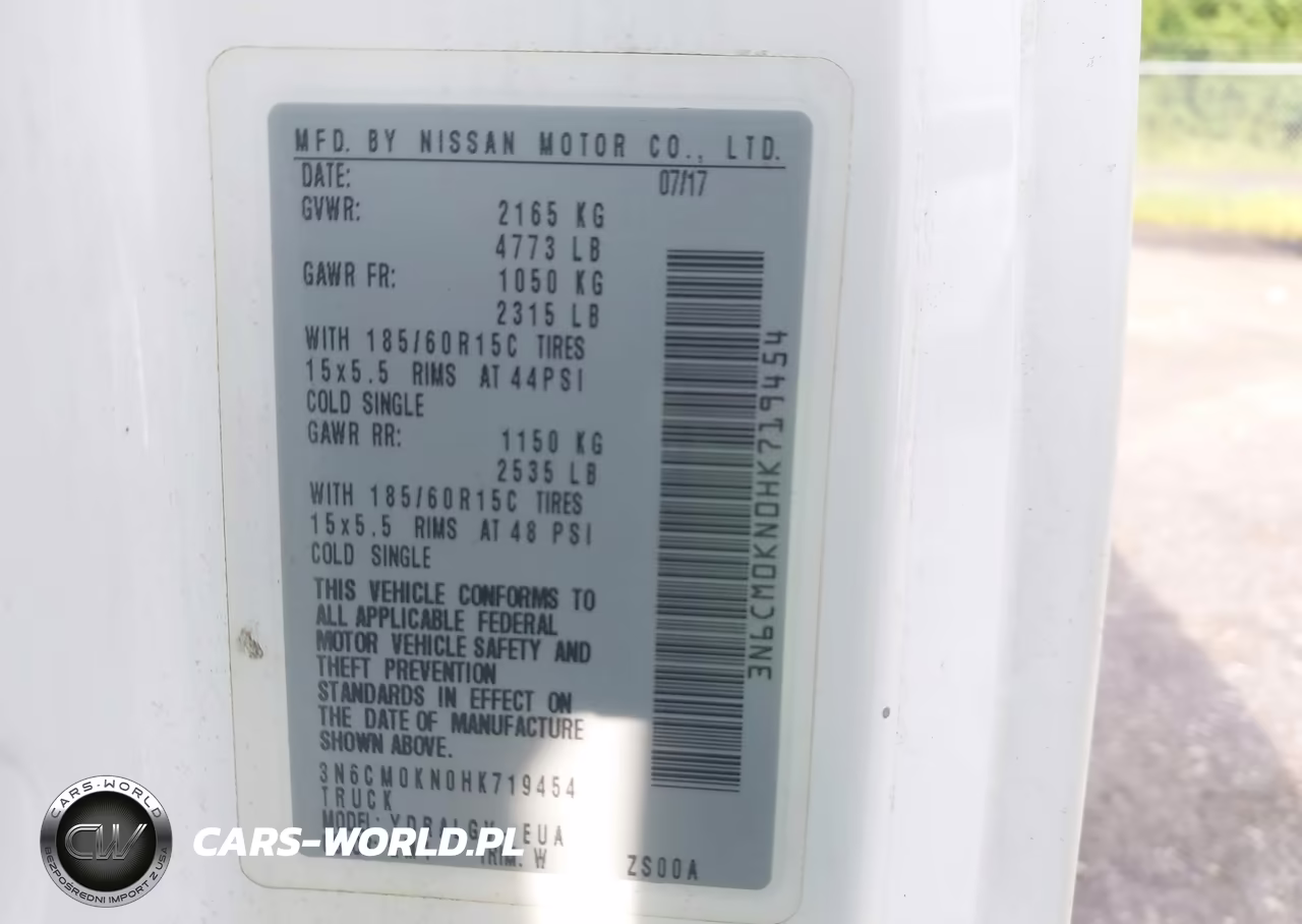 2017 Nissan Nv200 Sv VIN:3N6CM0KN0HK719454 - 9