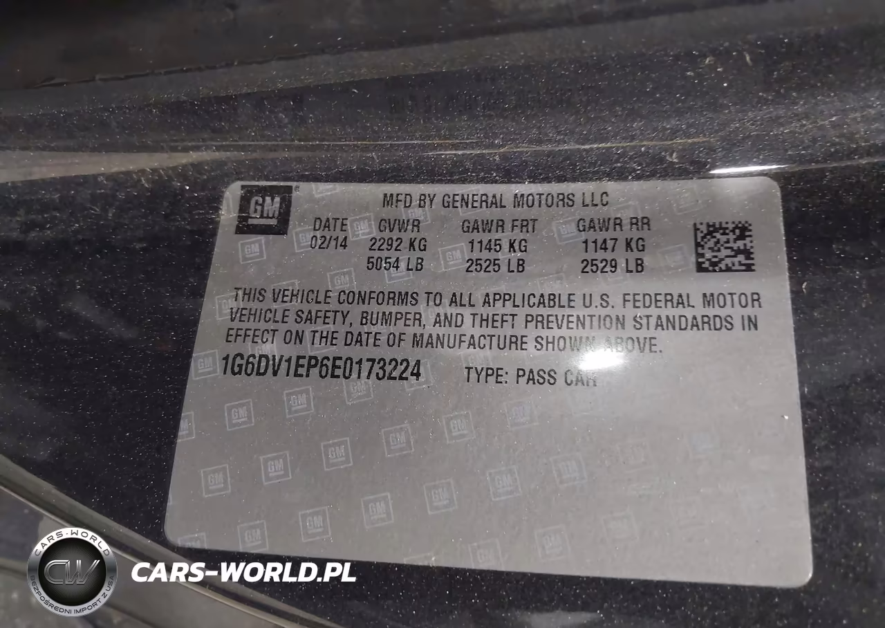 2014 Cadillac Cts-V VIN:1G6DV1EP6E0173224 - 9