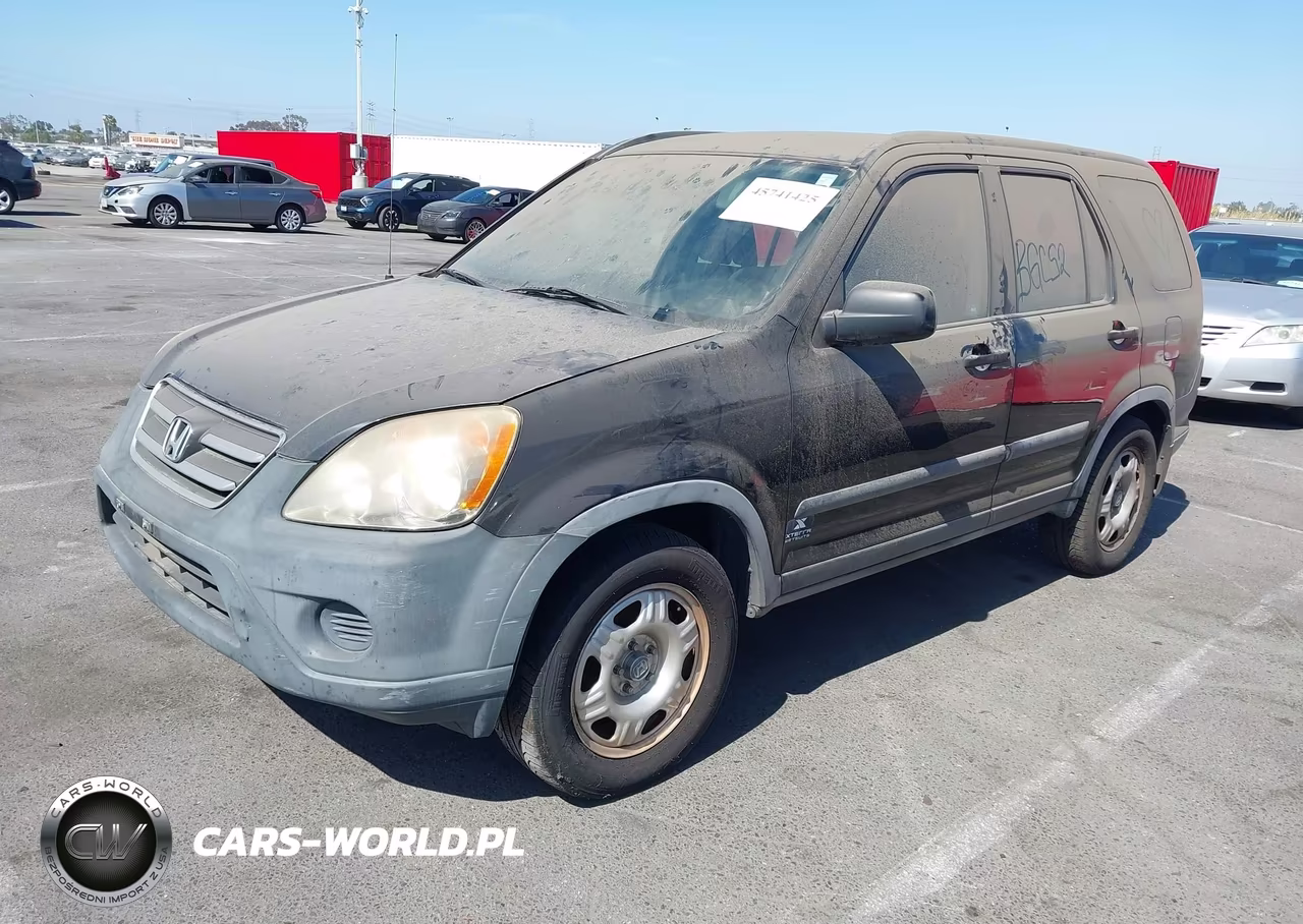 2006 Honda Cr-V Lx VIN:JHLRD685X6C029210 - 2
