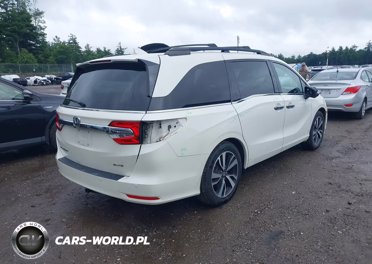 2019 Honda Odyssey Elite VIN:5FNRL6H97KB004832 - 4