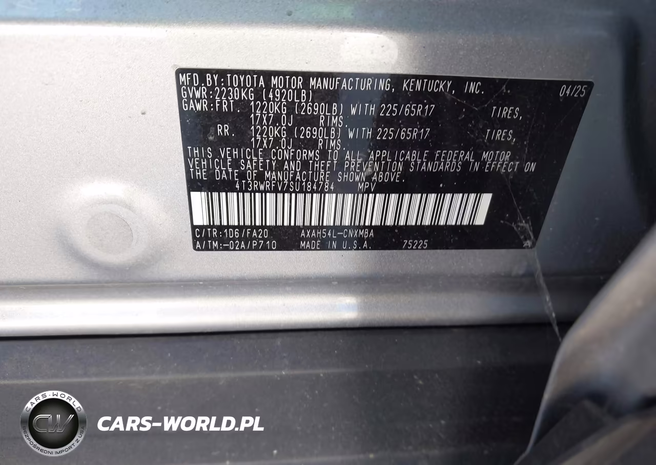 2025 Toyota Rav4 Hybrid Xle VIN:4T3RWRFV7SU184784 - 9