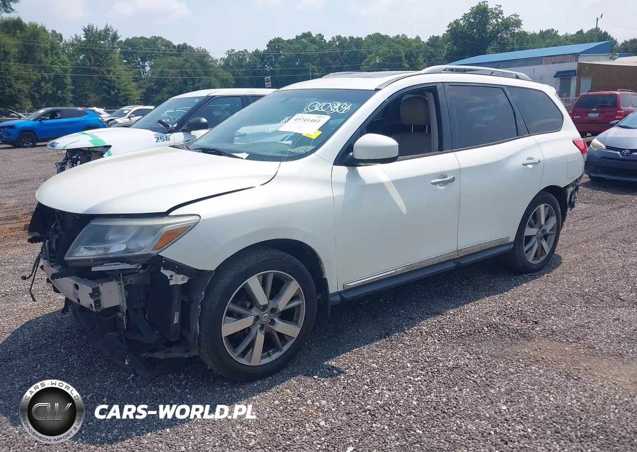 2015 Nissan Pathfinder Platinum VIN:5N1AR2MN2FC644758 - 2
