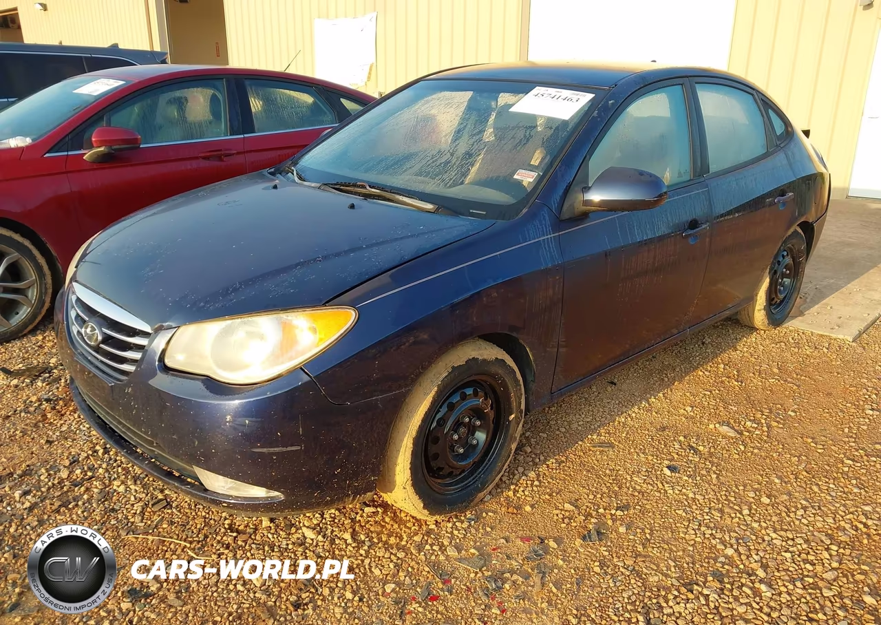 2010 Hyundai Elantra Gls VIN:KMHDU4AD5AU870976 - 2