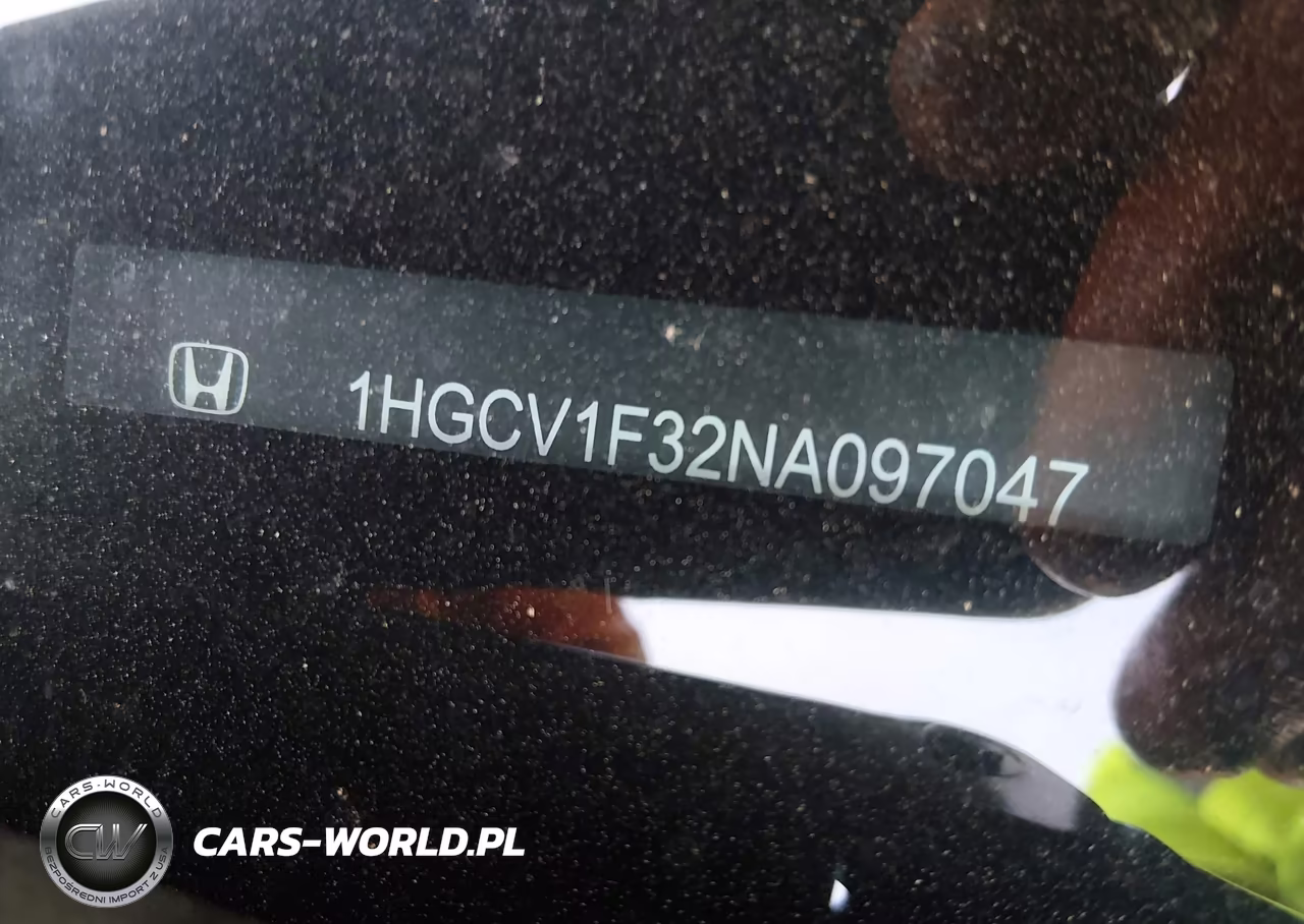 2022 Honda Accord Sport VIN:1HGCV1F32NA097047 - 9